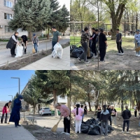 В Усть-Джегутинском муниципальном районе проведен субботник в рамках месячника по благоустройству и санитарной очистке населенных пунктов